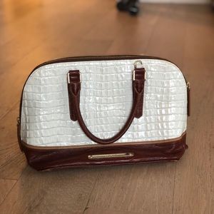 Brahmin Bicolor Croc Bag